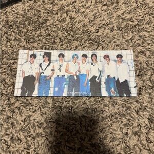 Official Stray Kids OT8 Panorama Mini Poster Album Inclusion